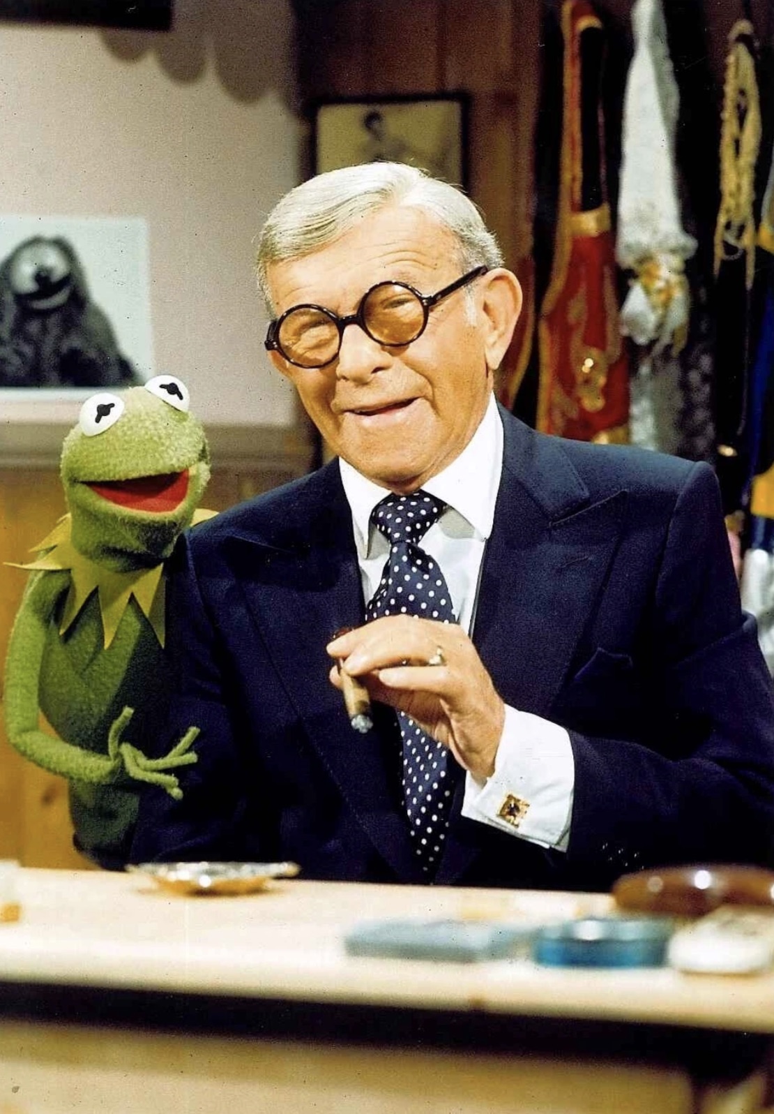 Burns and Kerm: Two Legends.